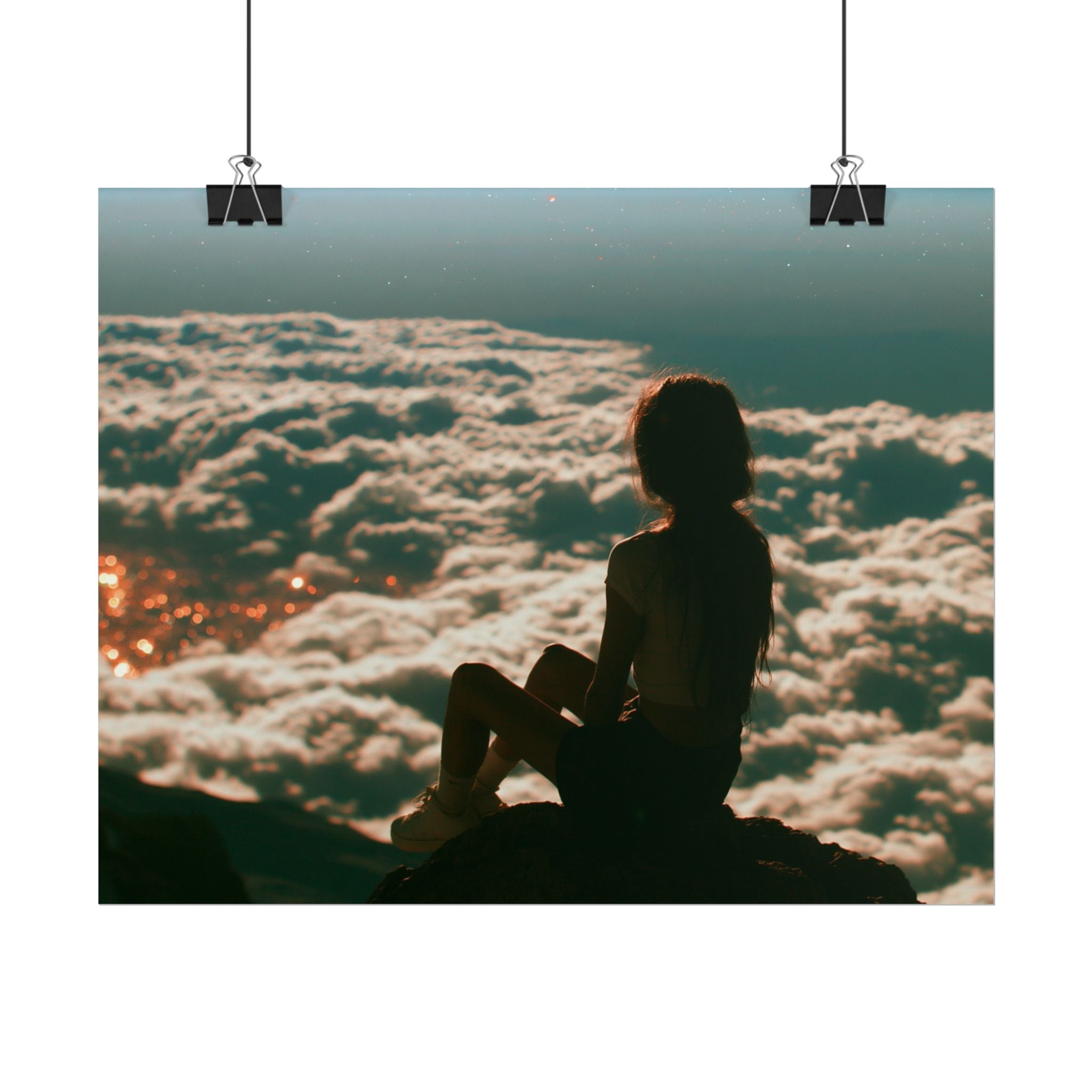 Lonely girl poster