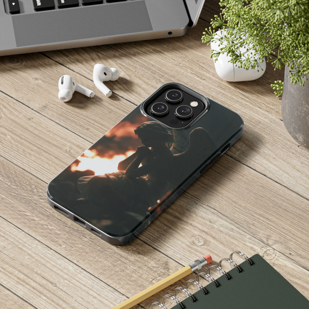Mourning angel phone case