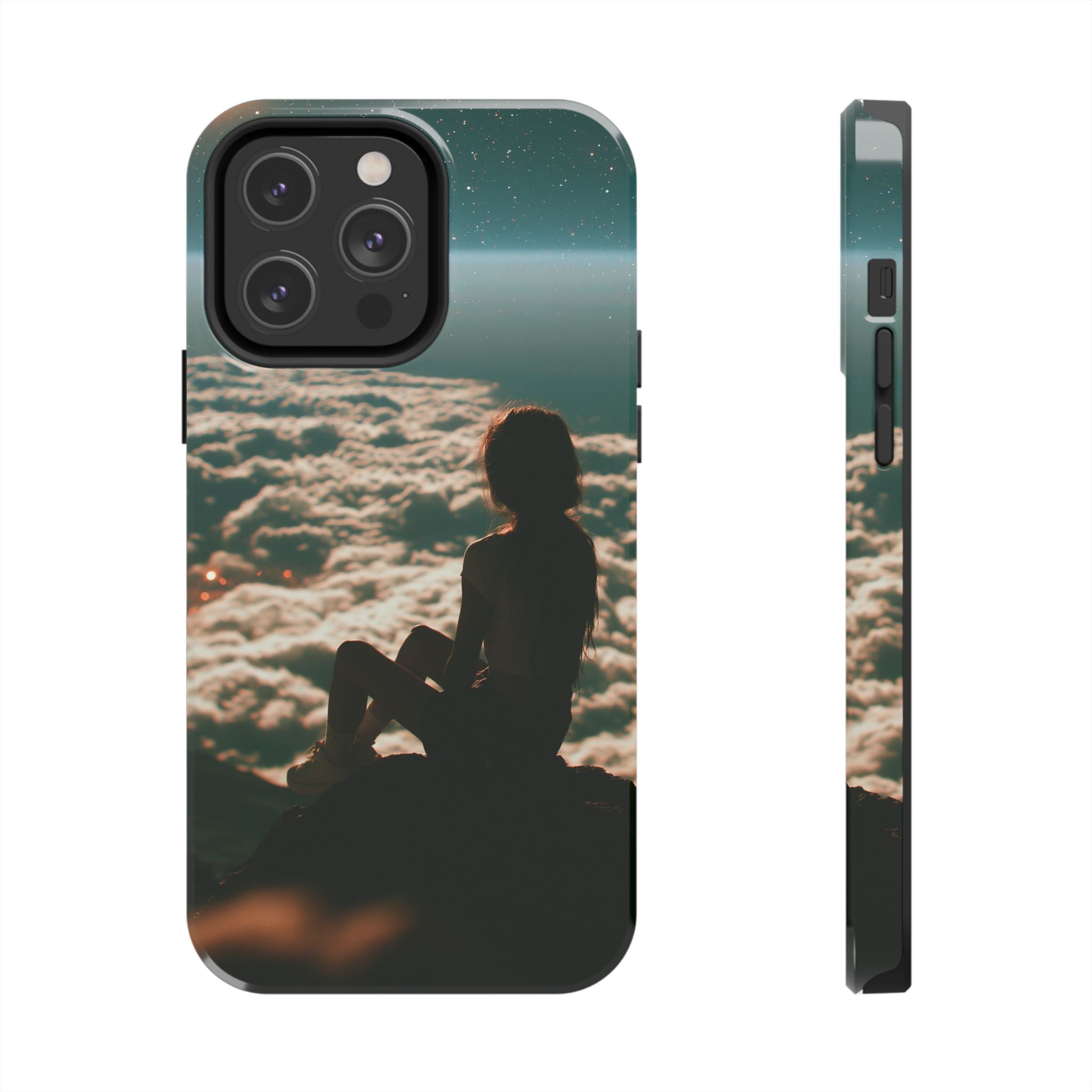 Lonely girl phone case