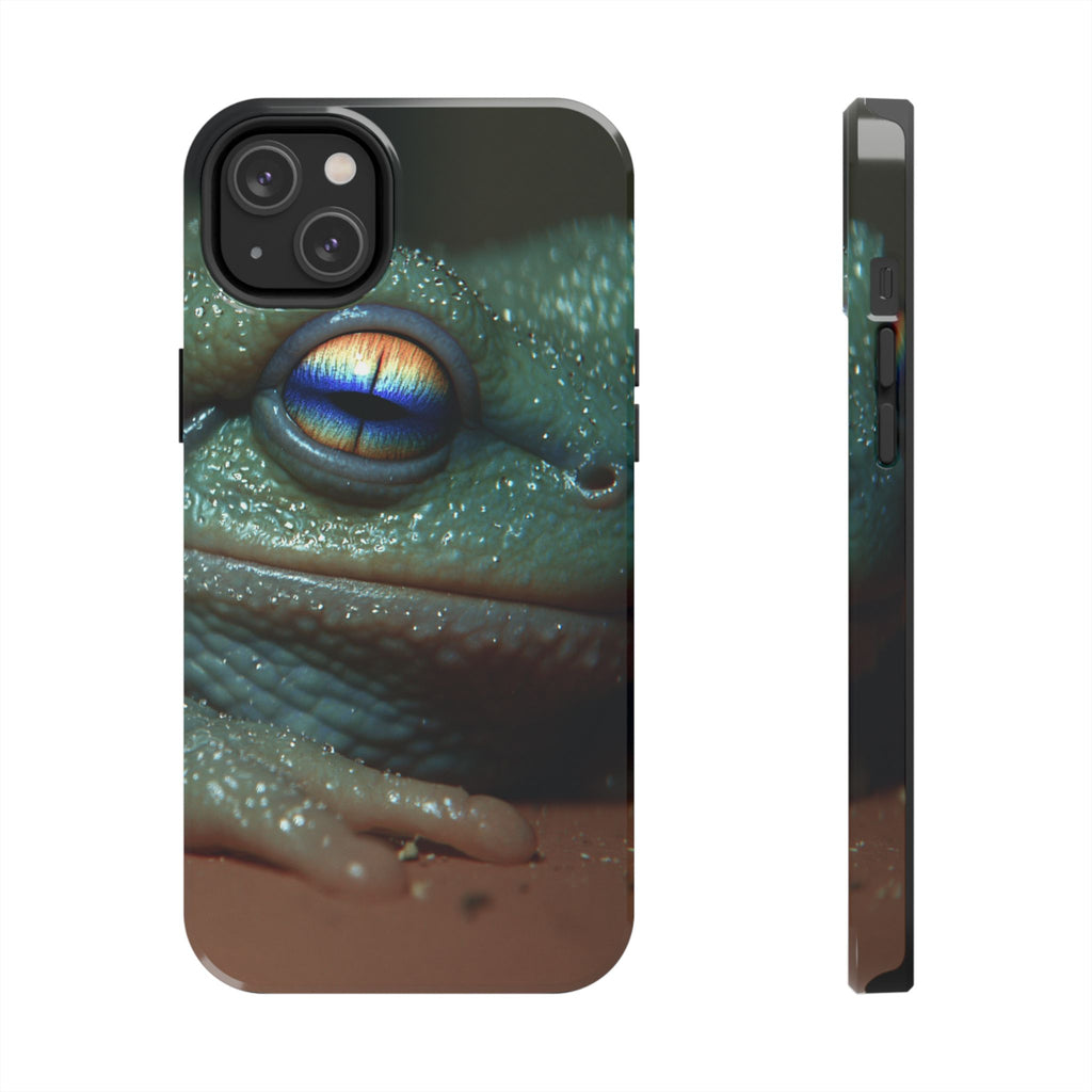 Trippy frog phone case