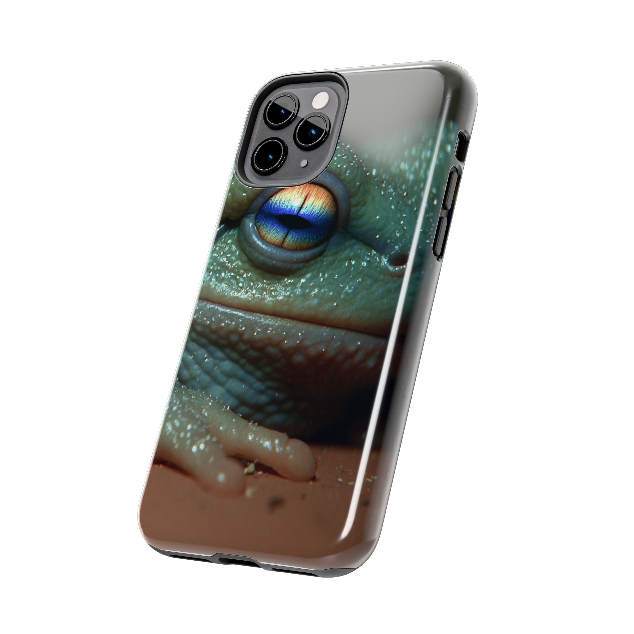 Trippy frog phone case