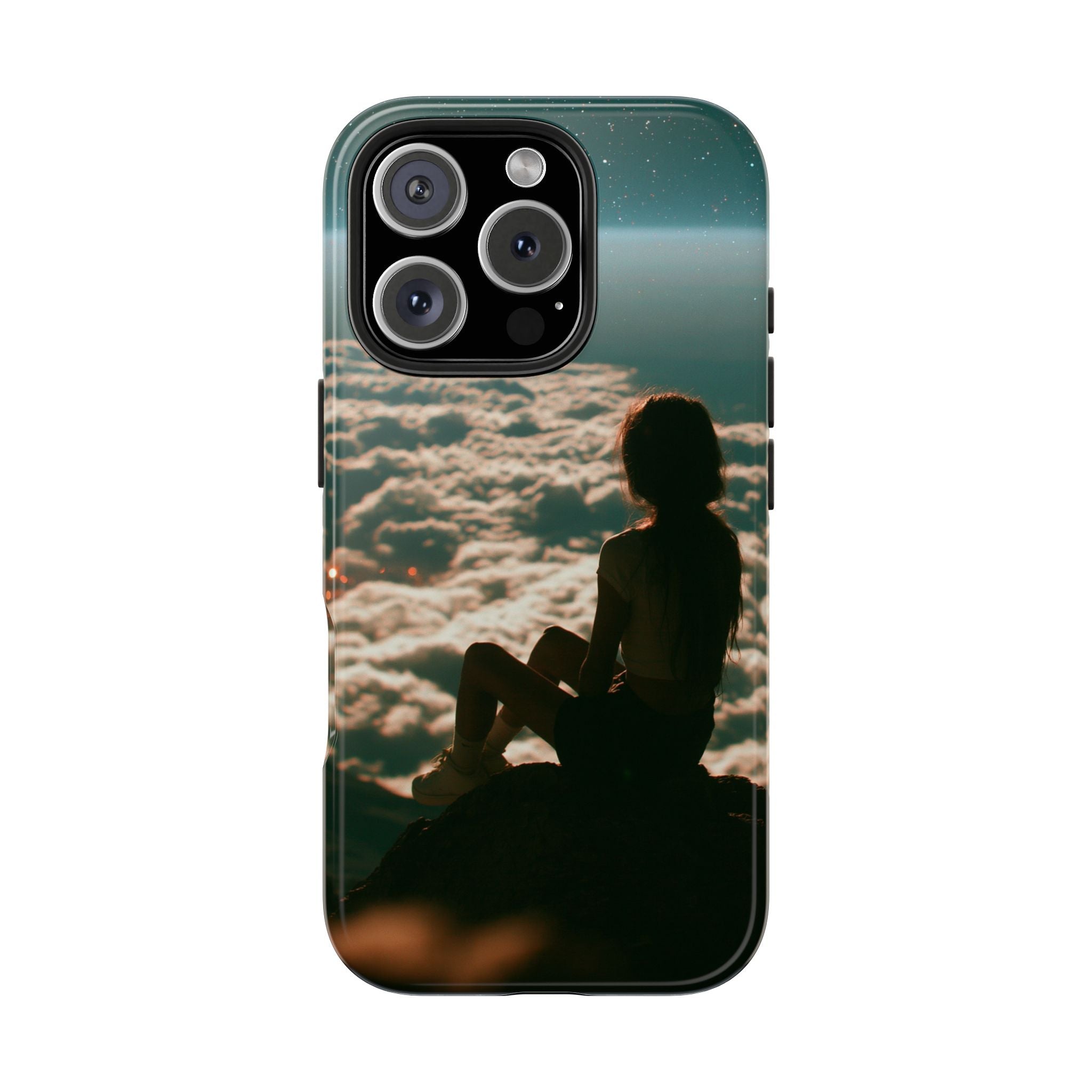 Lonely girl phone case