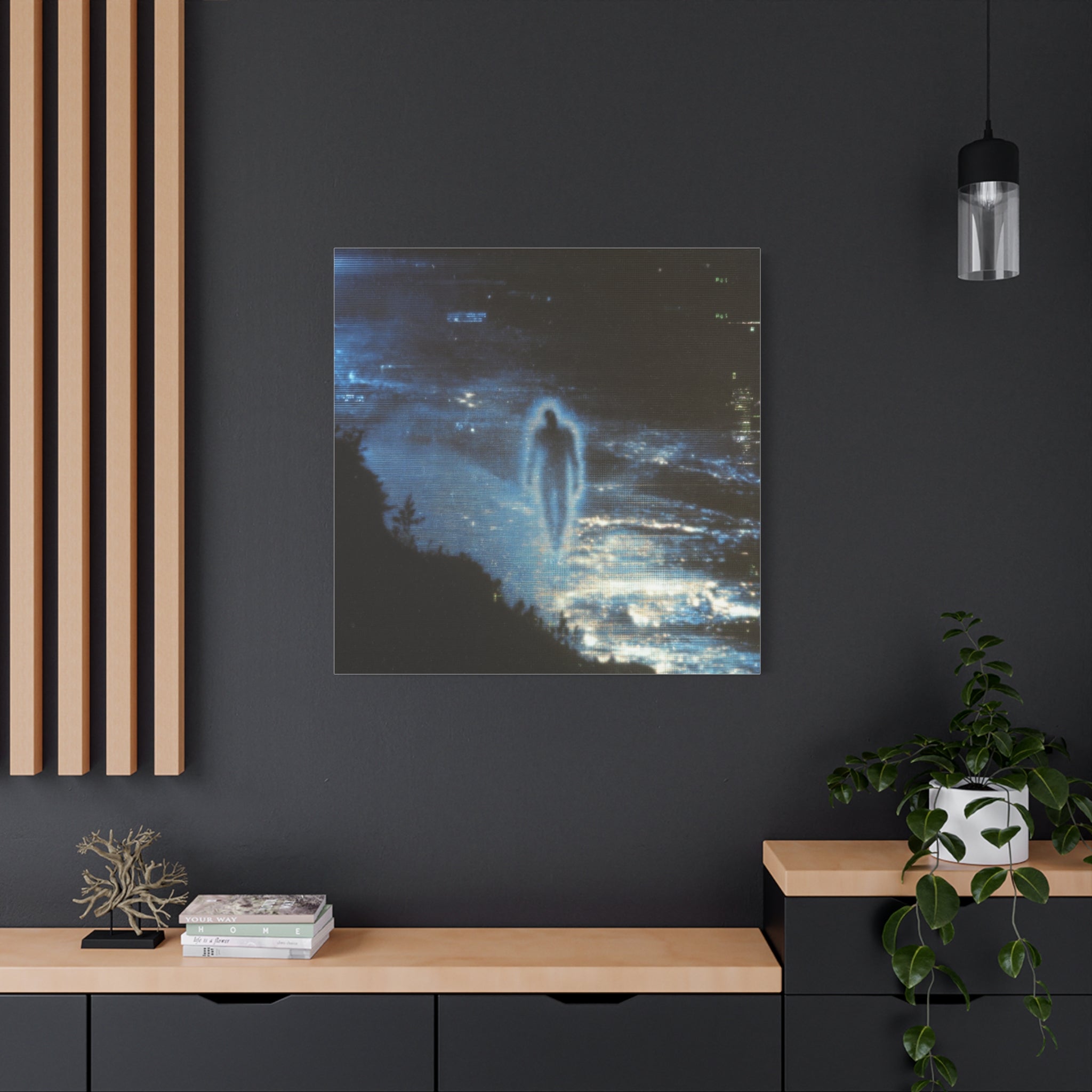 Digital soul matte canvas print
