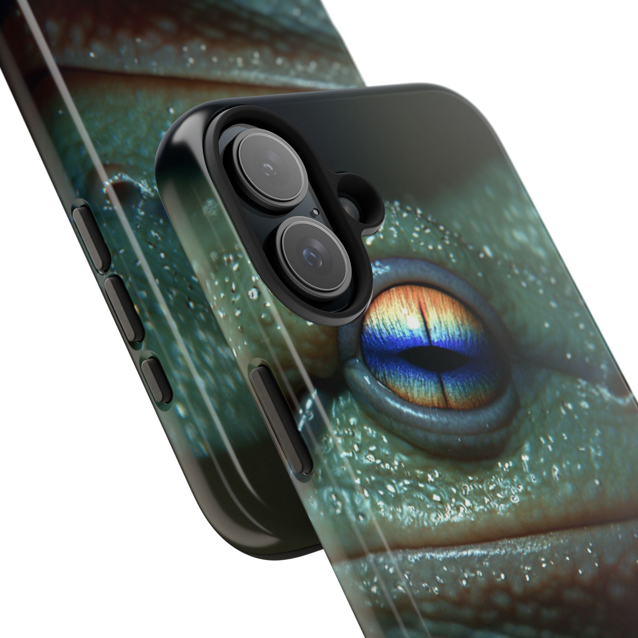 Trippy frog phone case