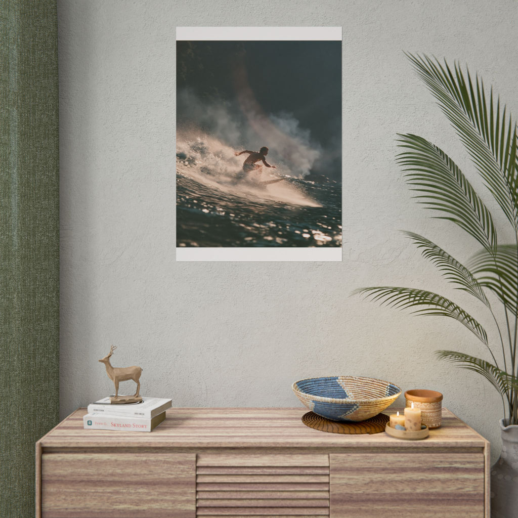 Wave catcher poster