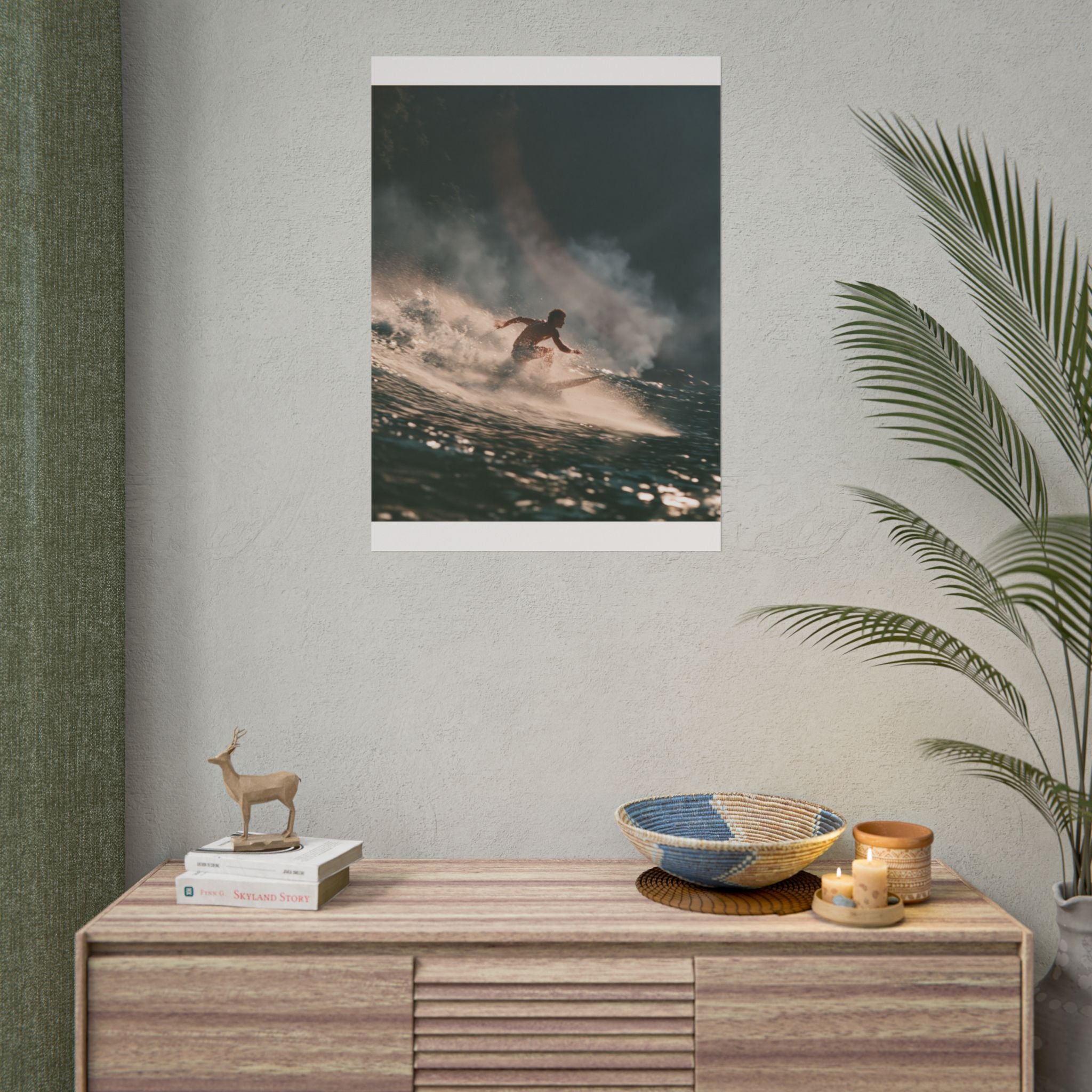 Wave catcher poster