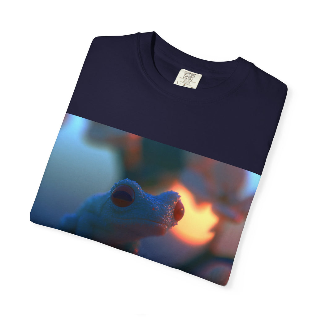 Sunset treefrog tee