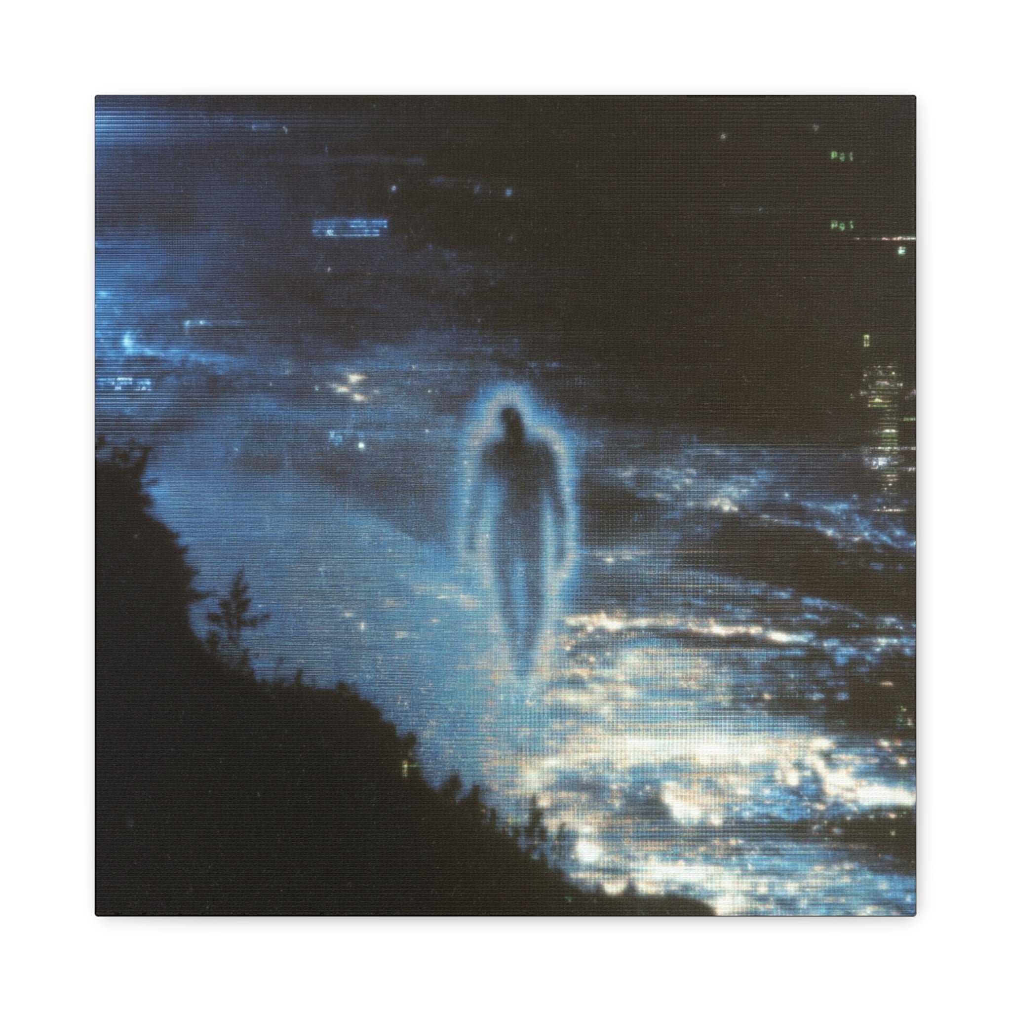 Digital soul matte canvas print
