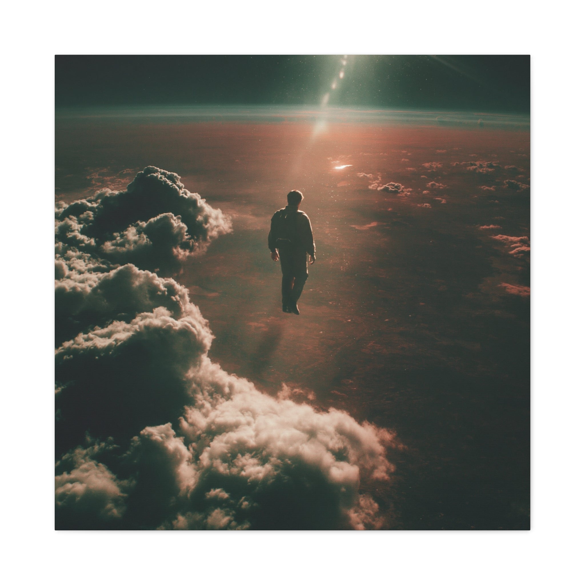 Wanderer matte Canvas print