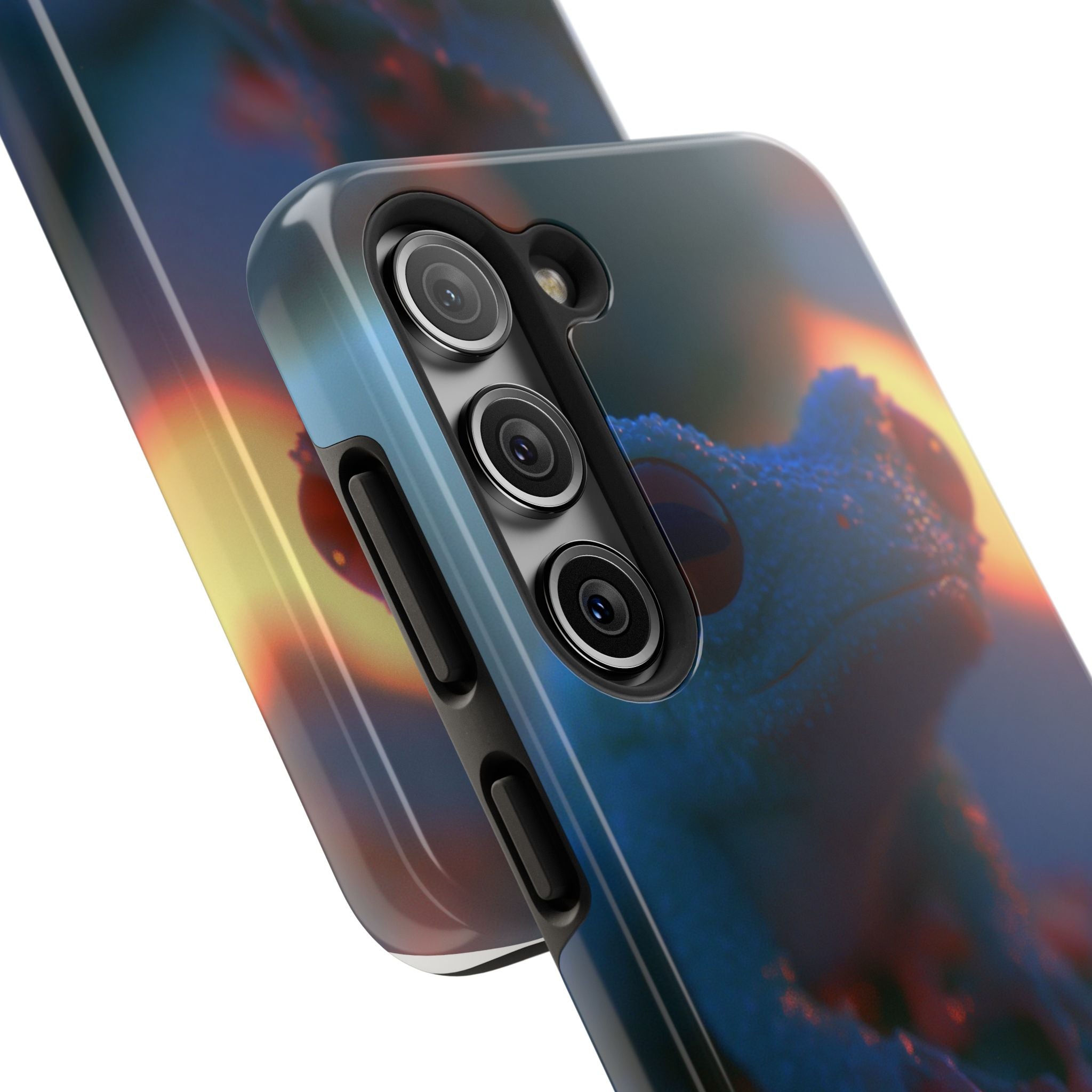 Sunset treefrog phone case