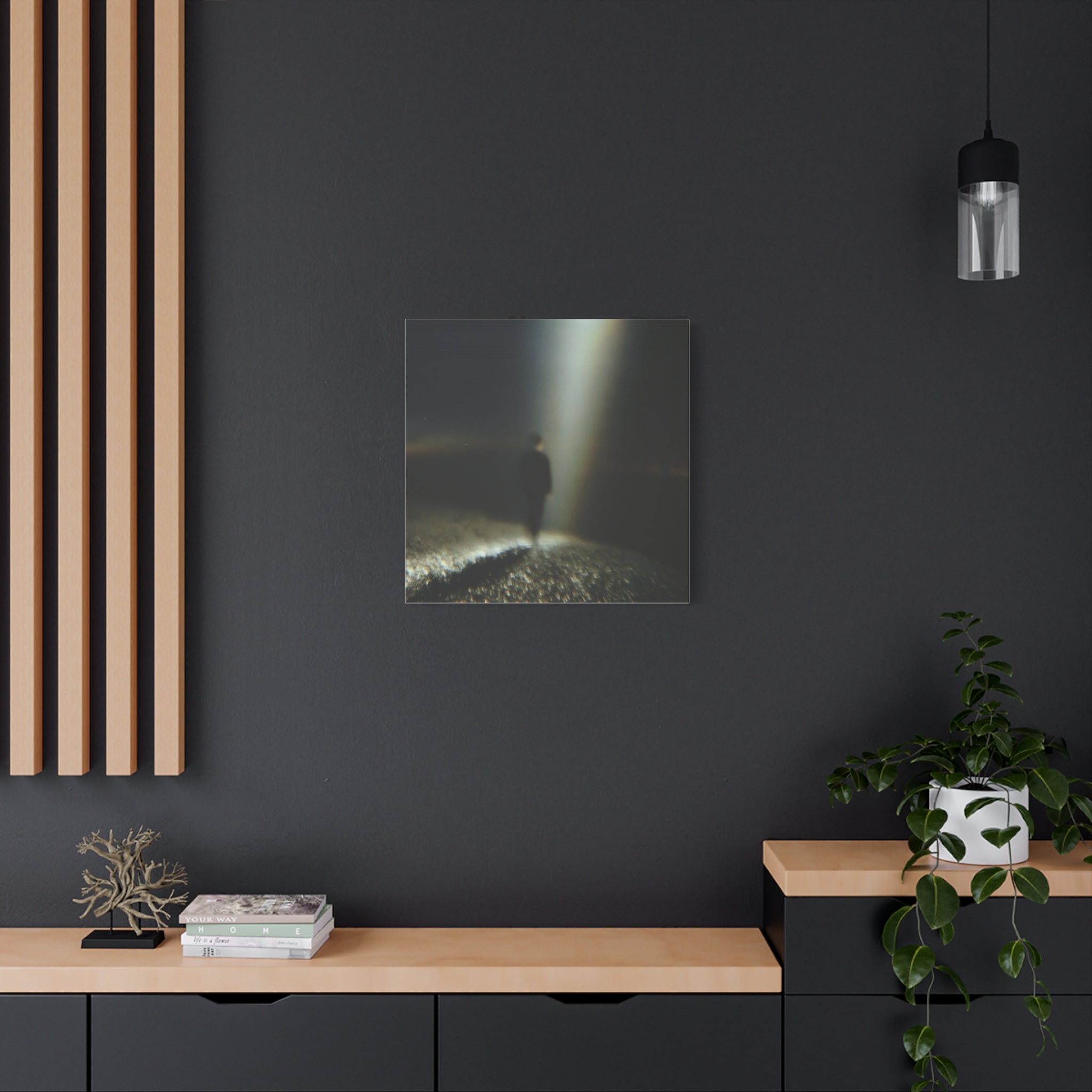 Lost matte Canvas print
