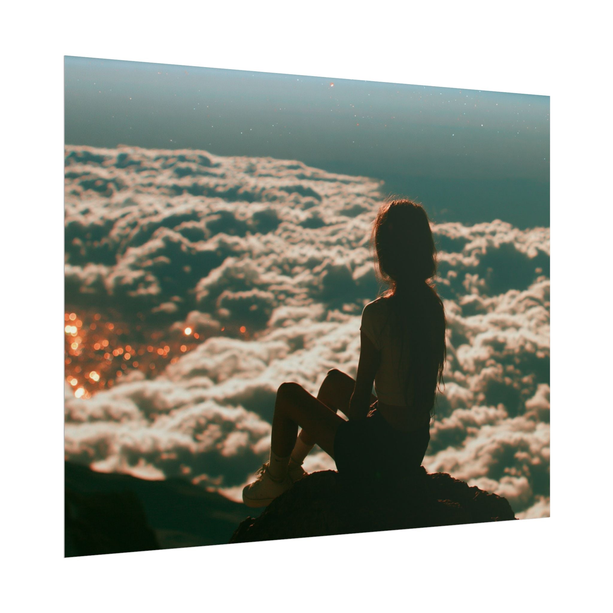 Lonely girl poster