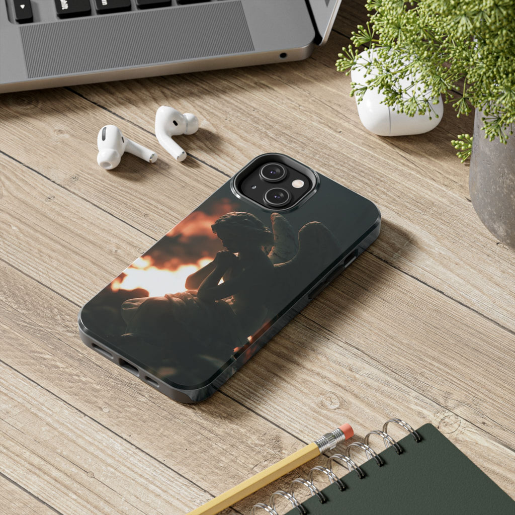 Mourning angel phone case