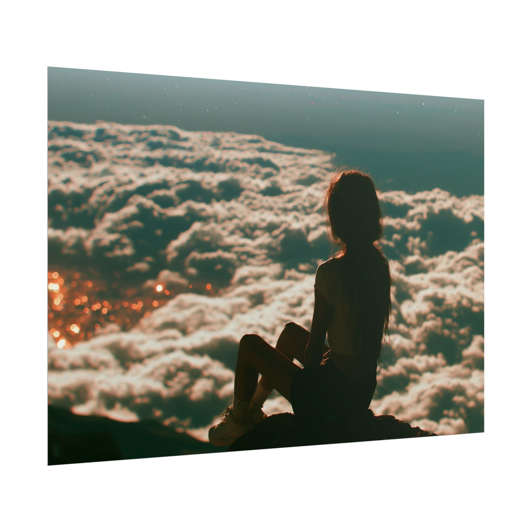Lonely girl poster