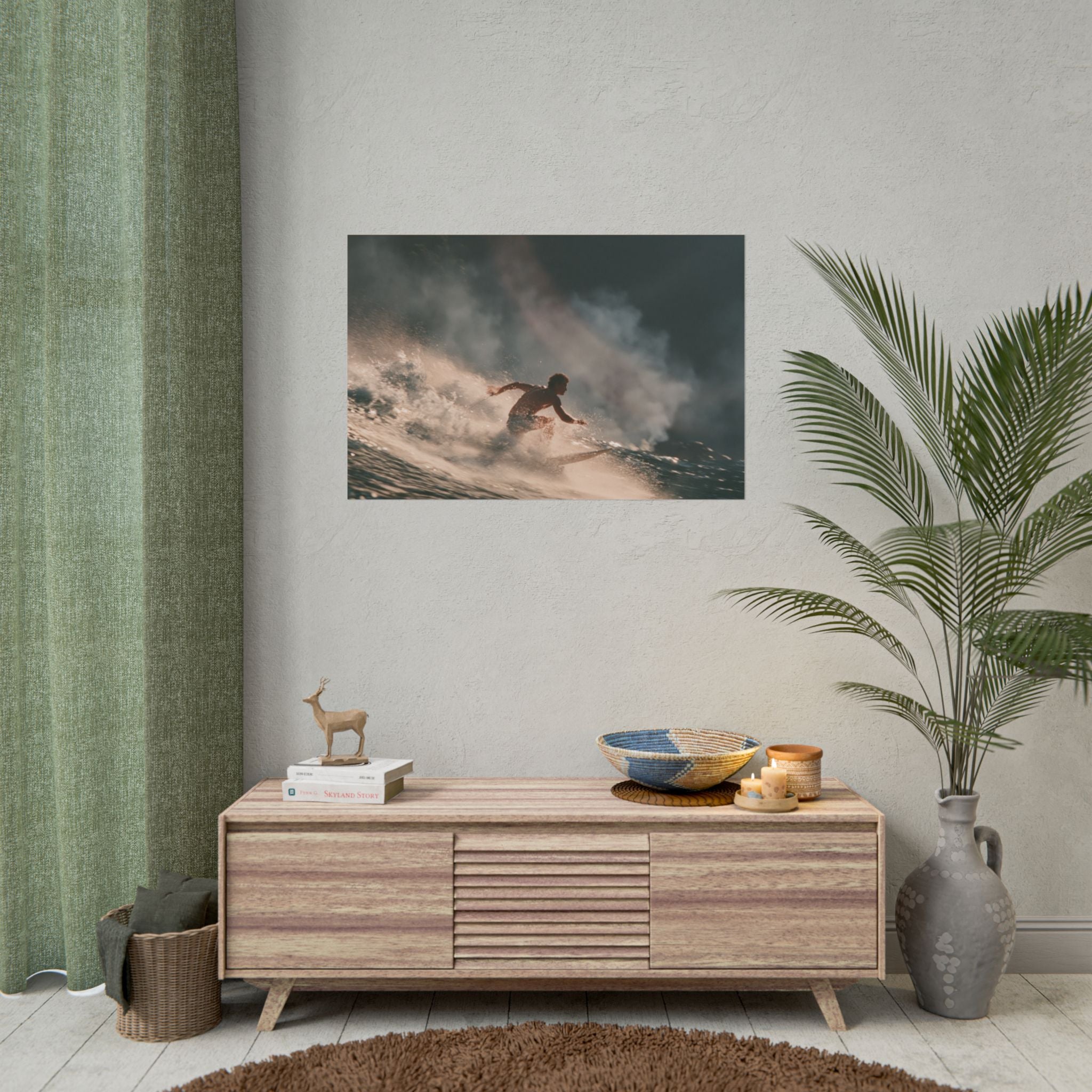 Wave catcher poster