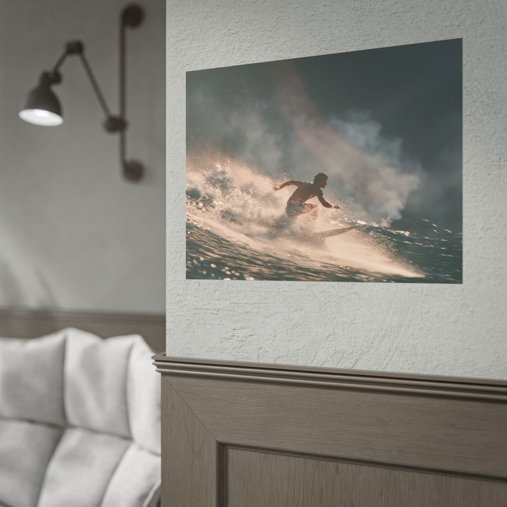 Wave catcher poster