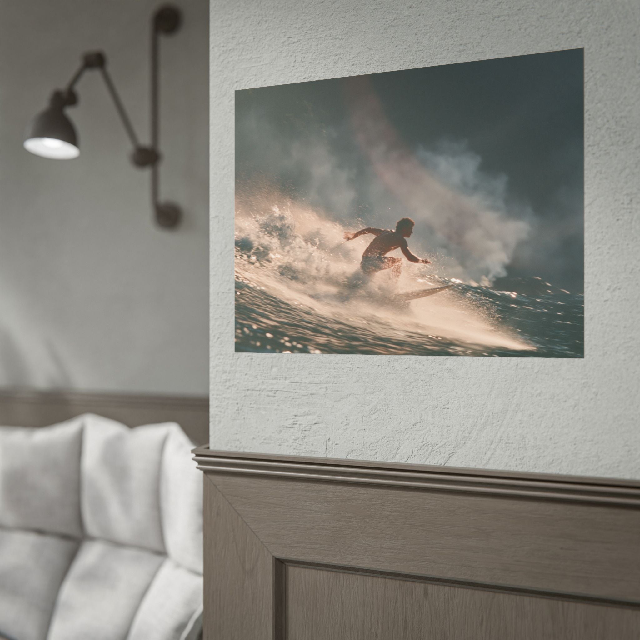 Wave catcher poster