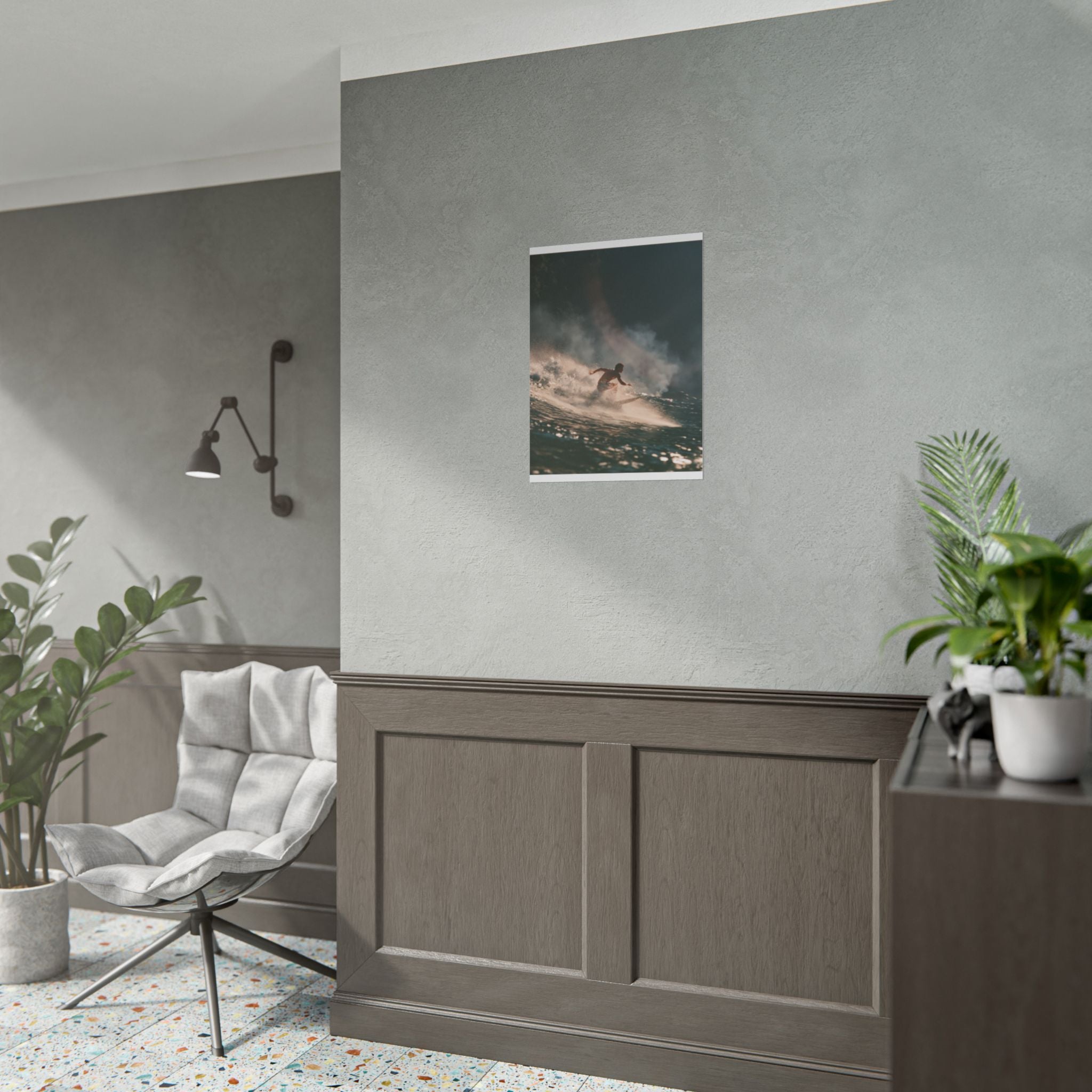 Wave catcher poster