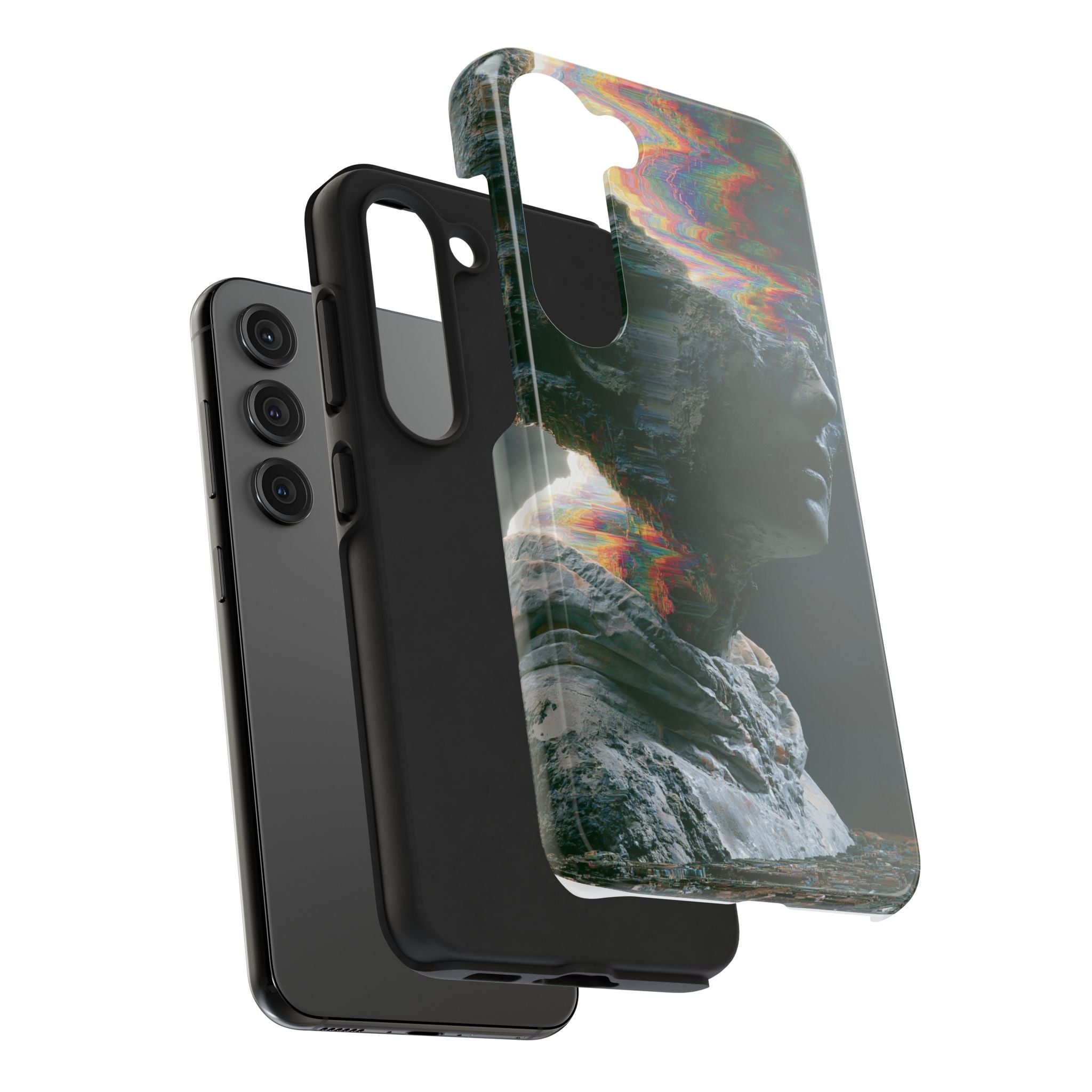 Psychedelic headache phone case
