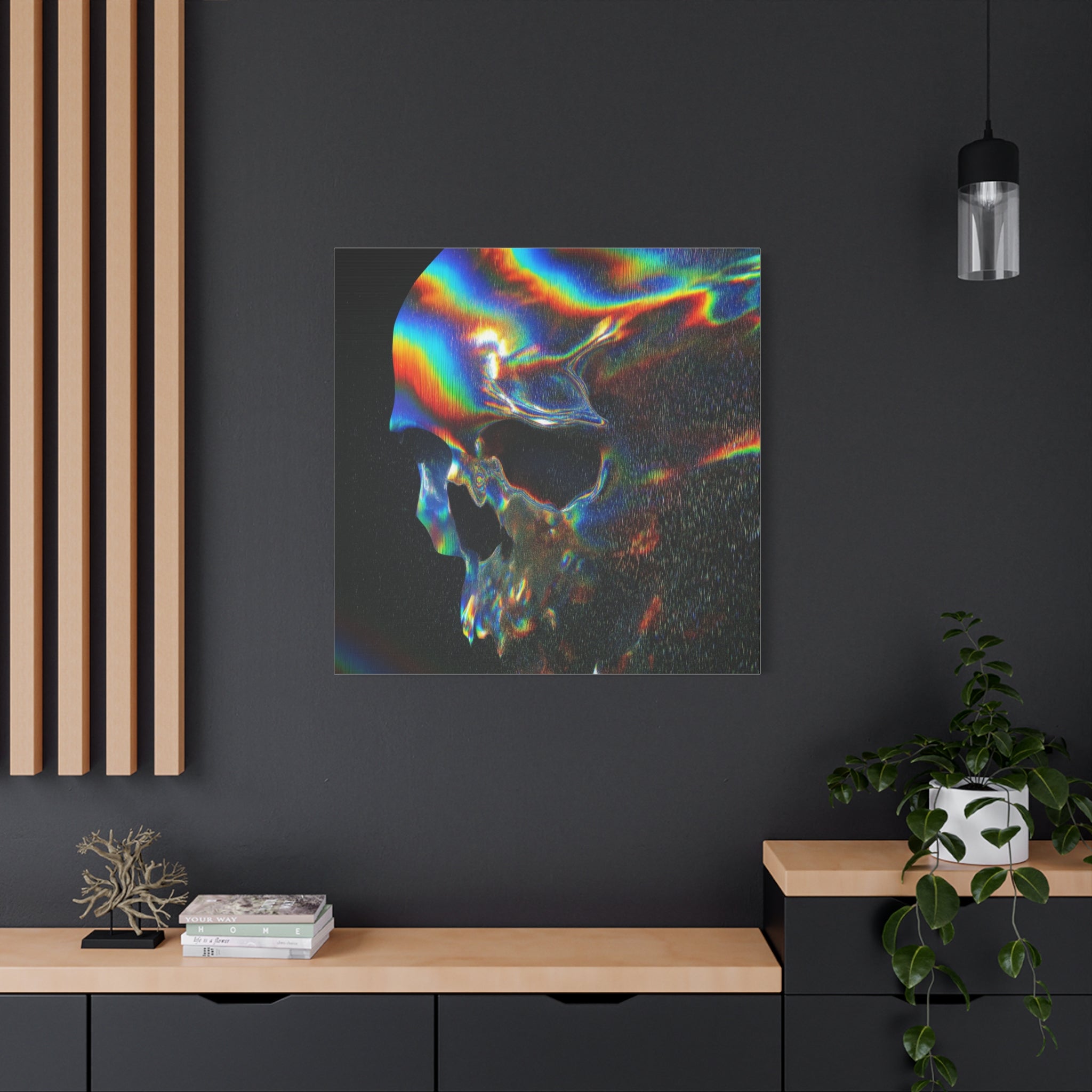Spectrum matte canvas print