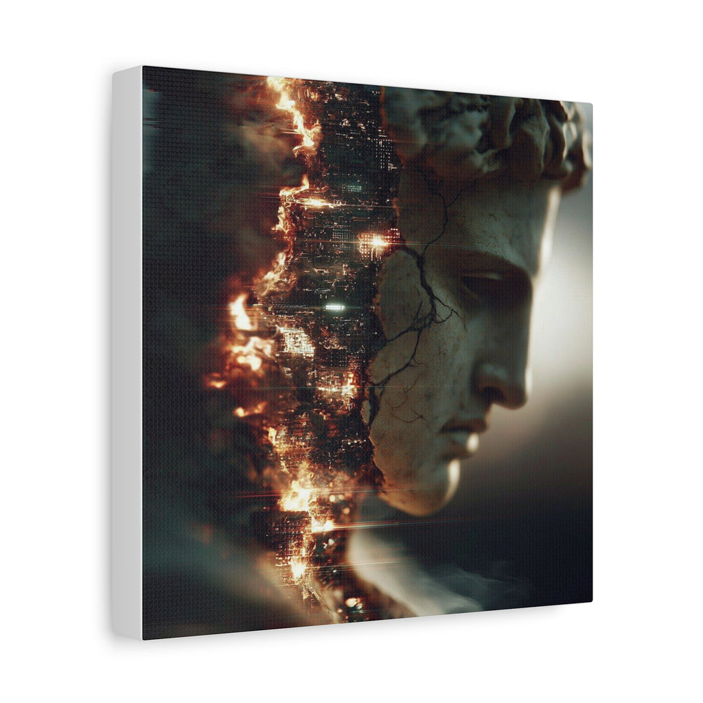 Entropy matte canvas print