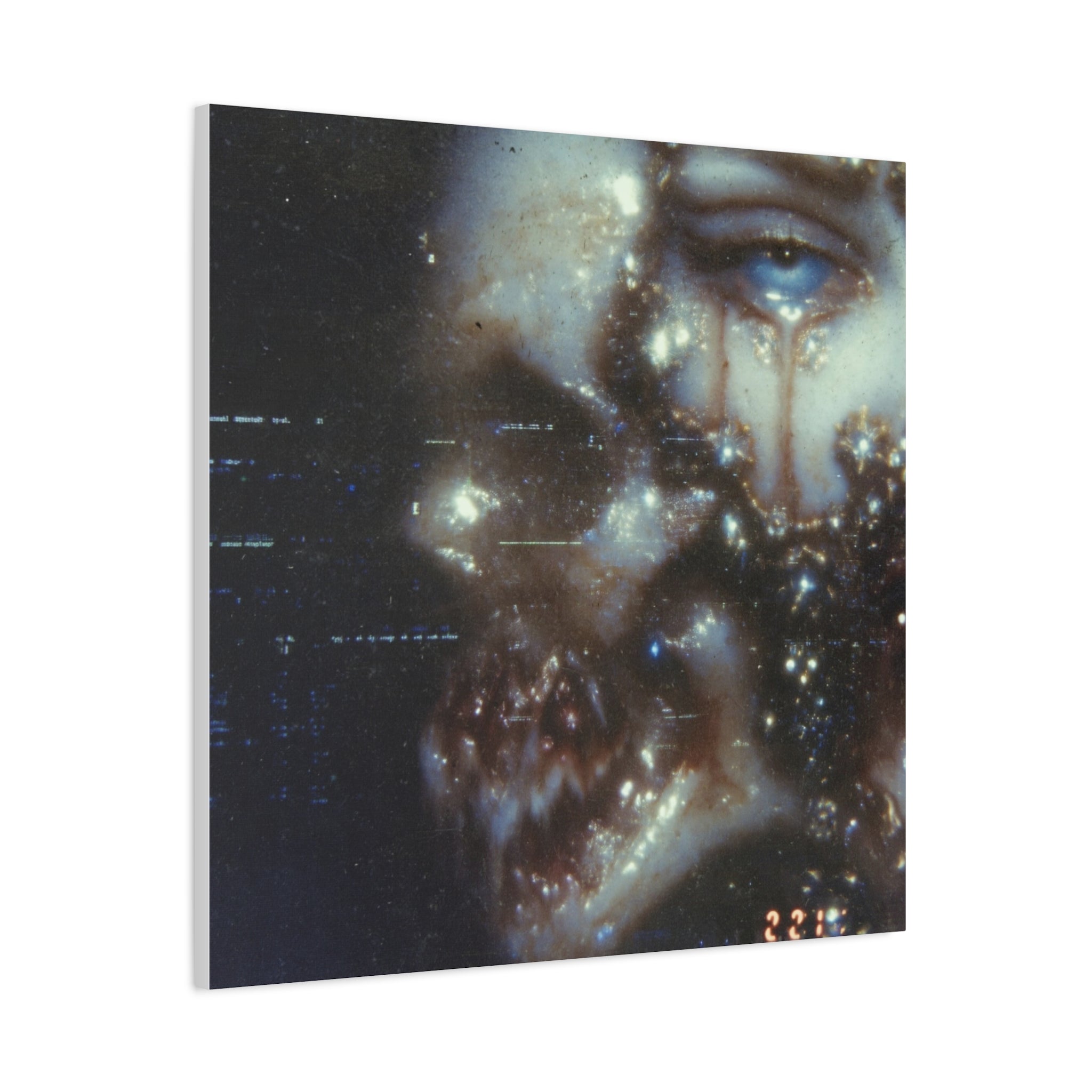 Devastation matte Canvas print