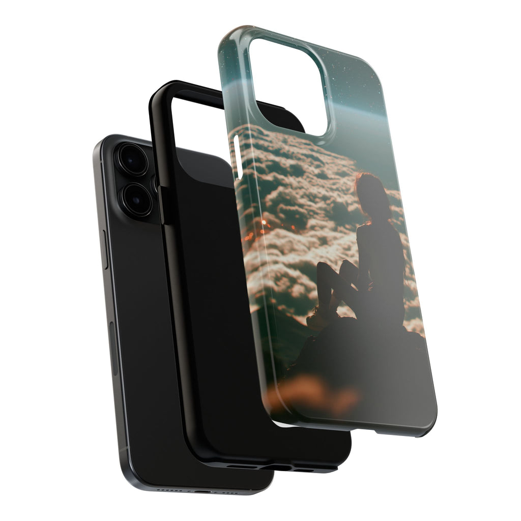 Lonely girl phone case