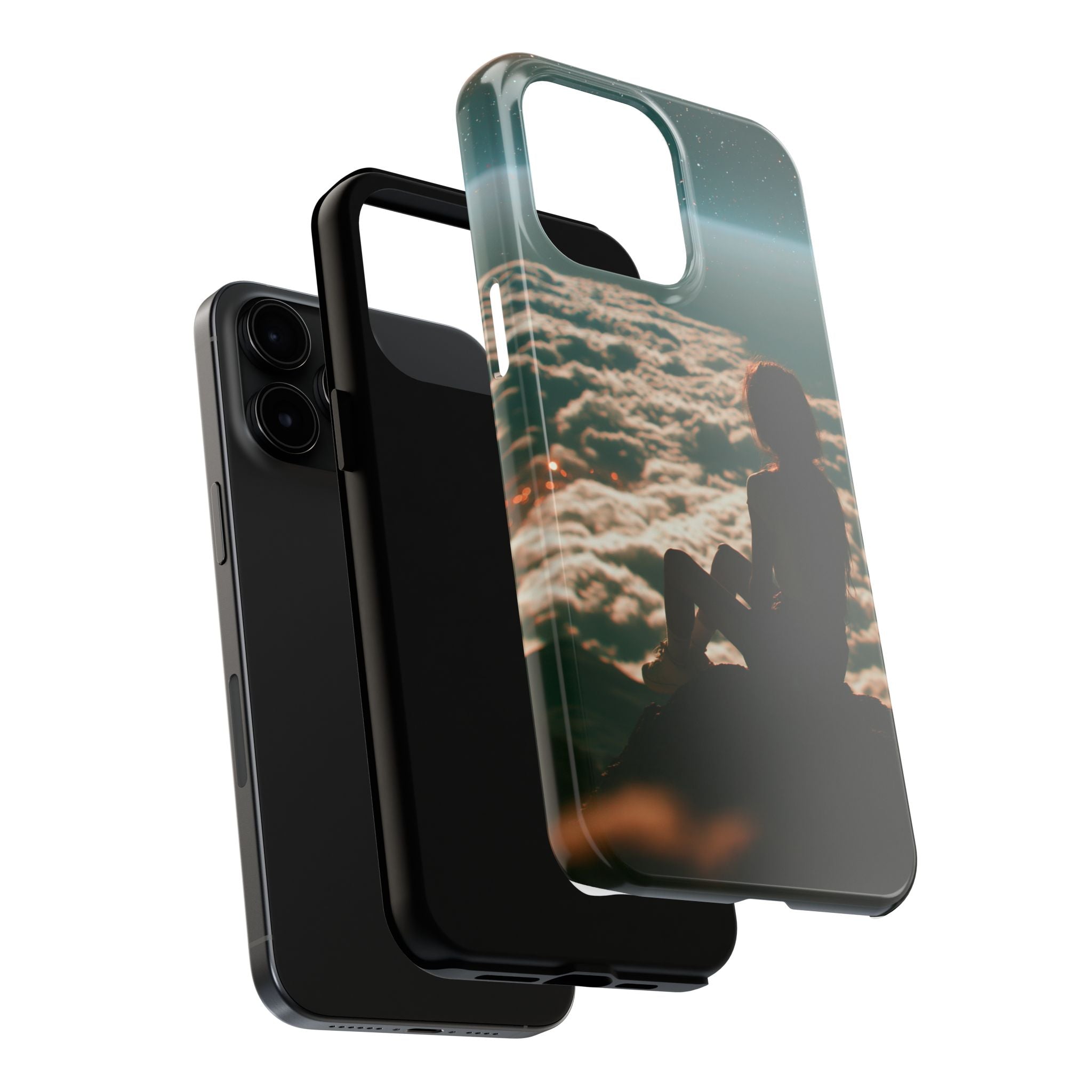 Lonely girl phone case