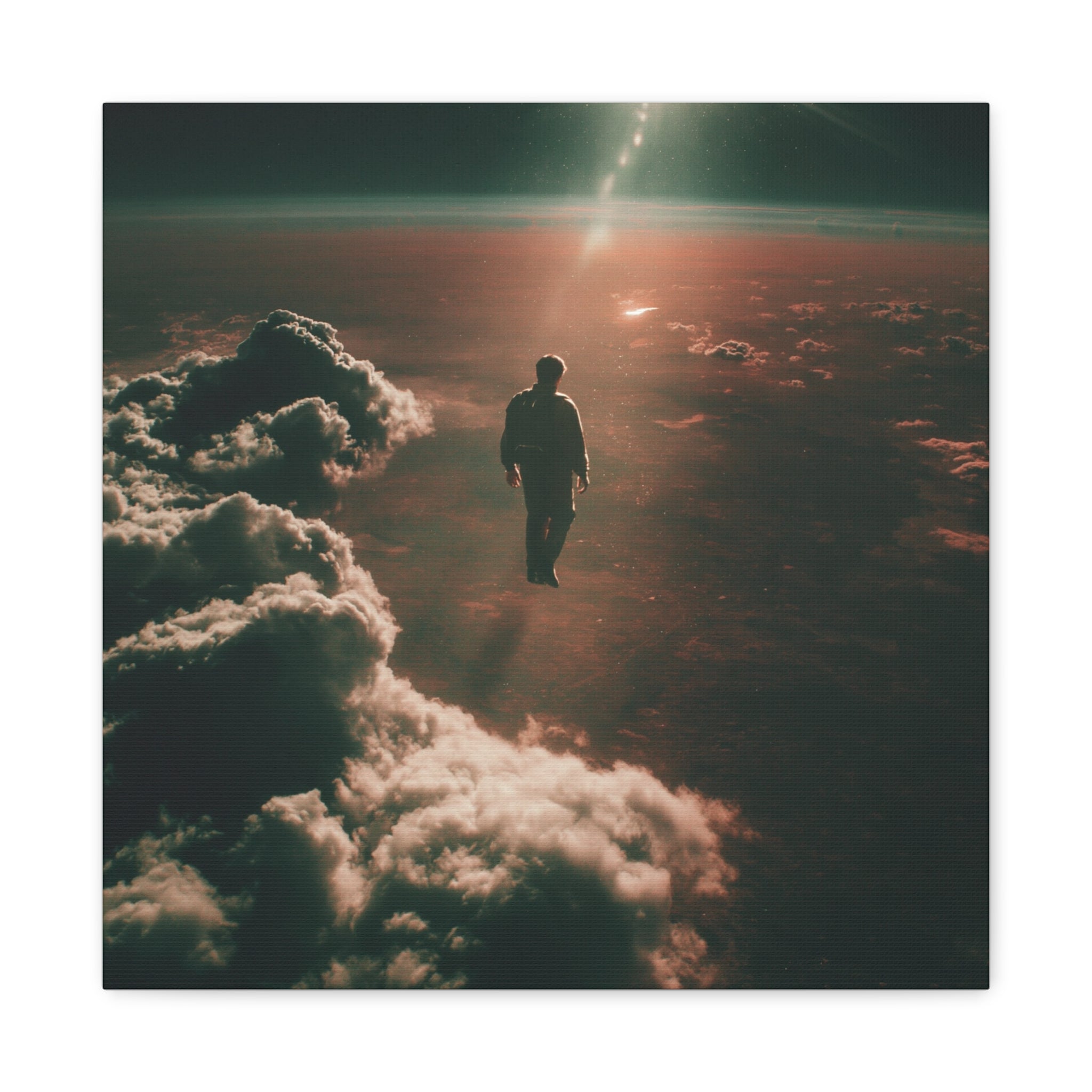Wanderer matte Canvas print
