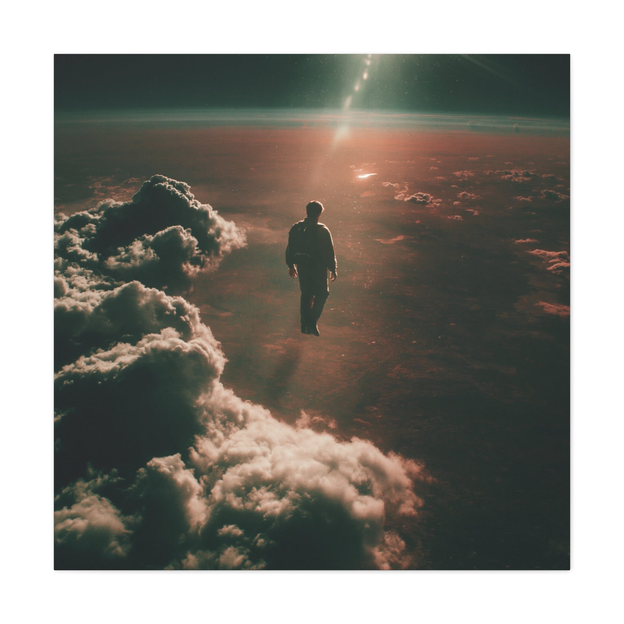 Wanderer matte Canvas print
