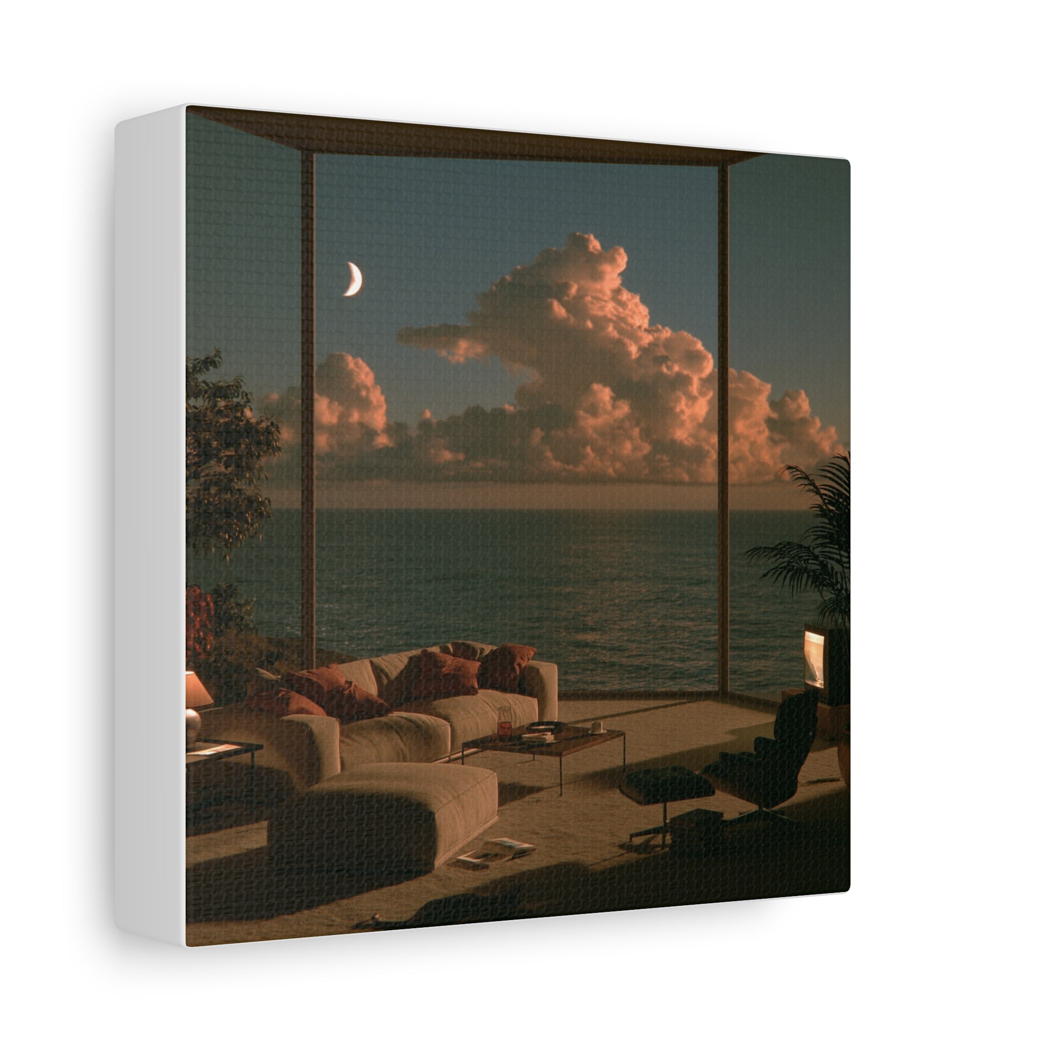 Serenity matte canvas print