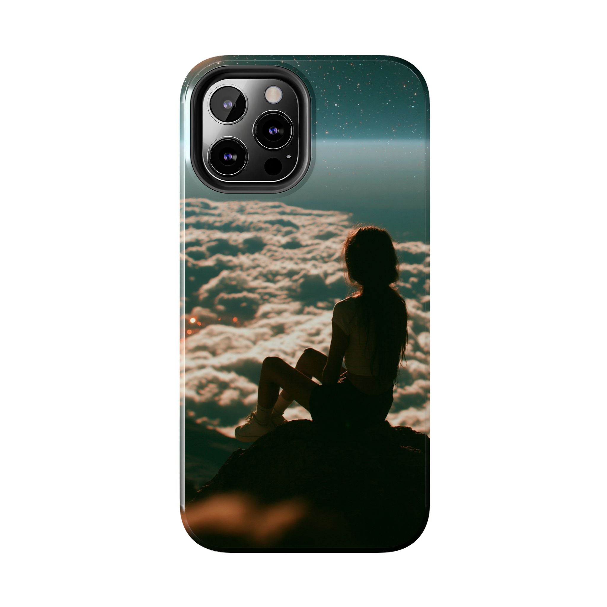 Lonely girl phone case