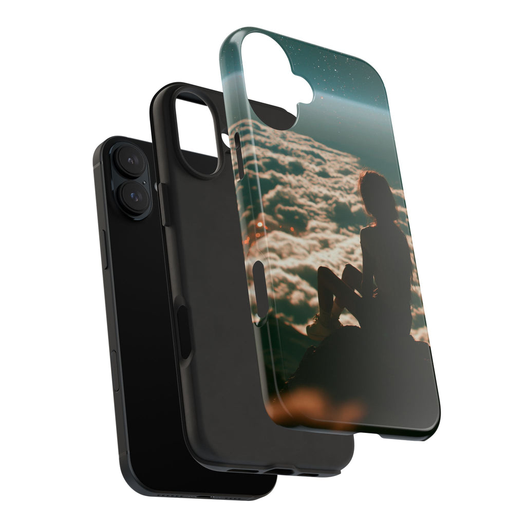 Lonely girl phone case