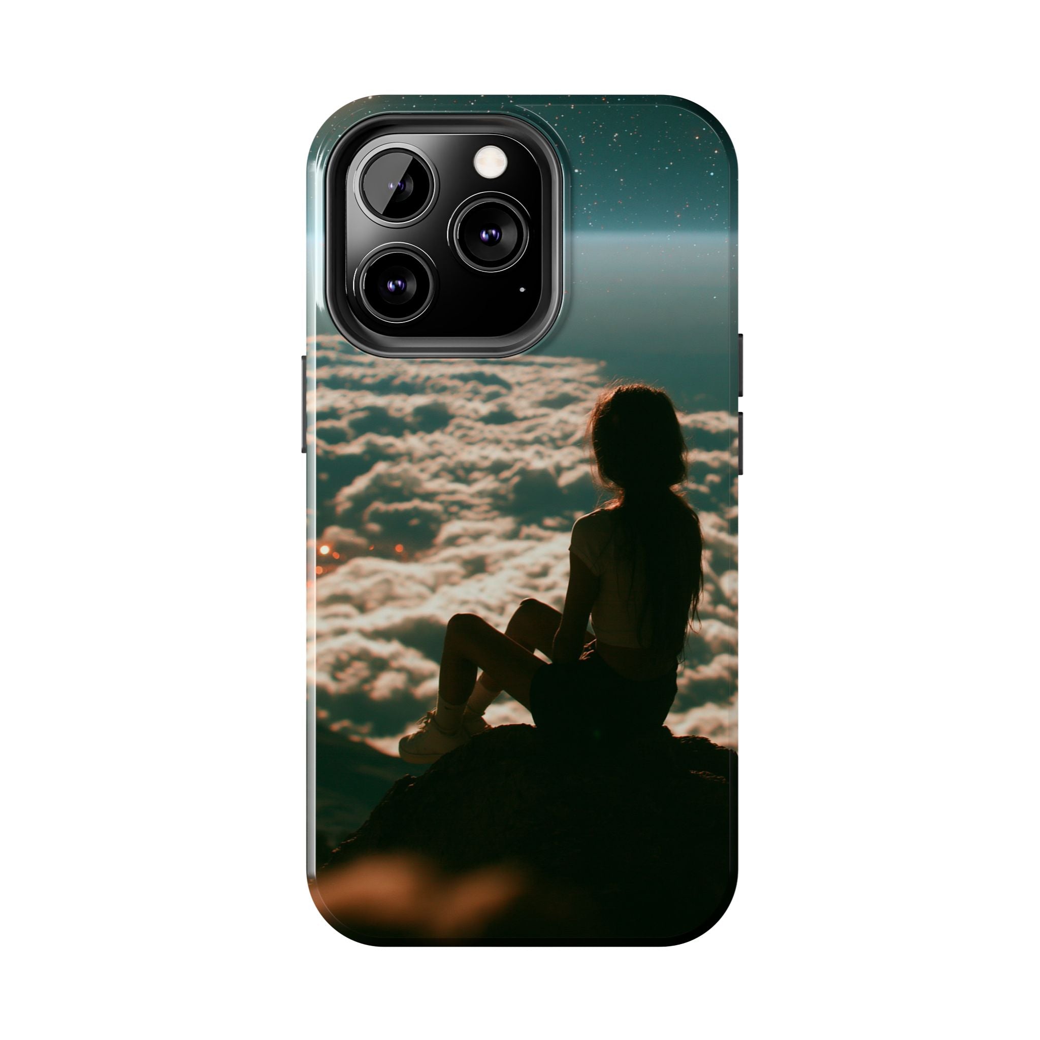 Lonely girl phone case