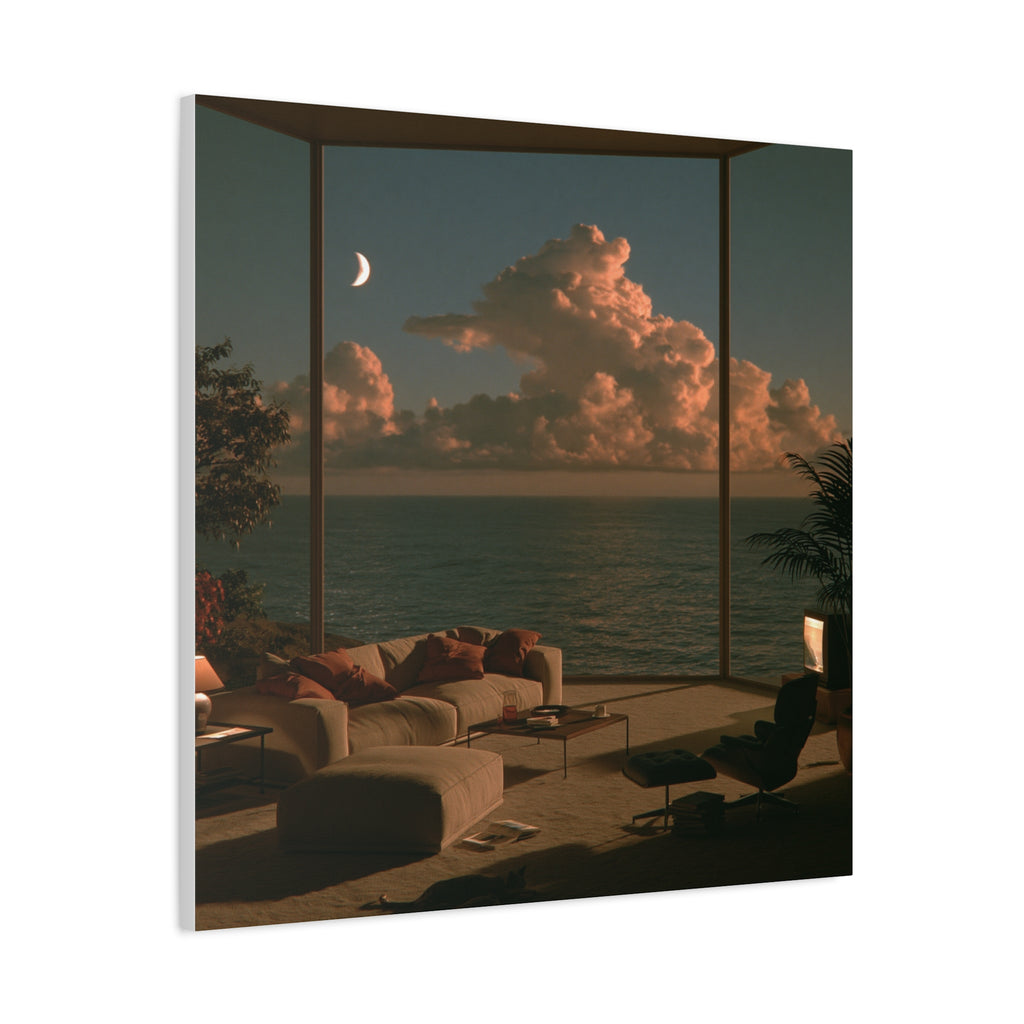 Serenity matte canvas print