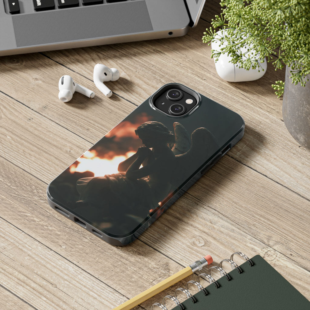 Mourning angel phone case