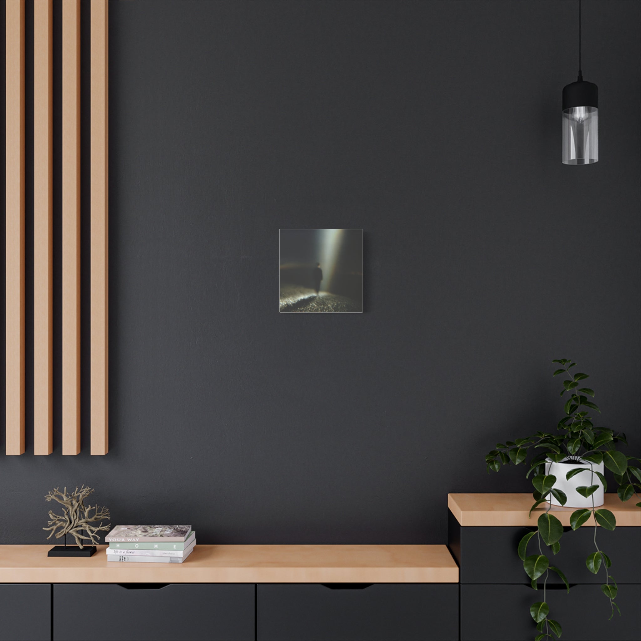 Lost matte Canvas print