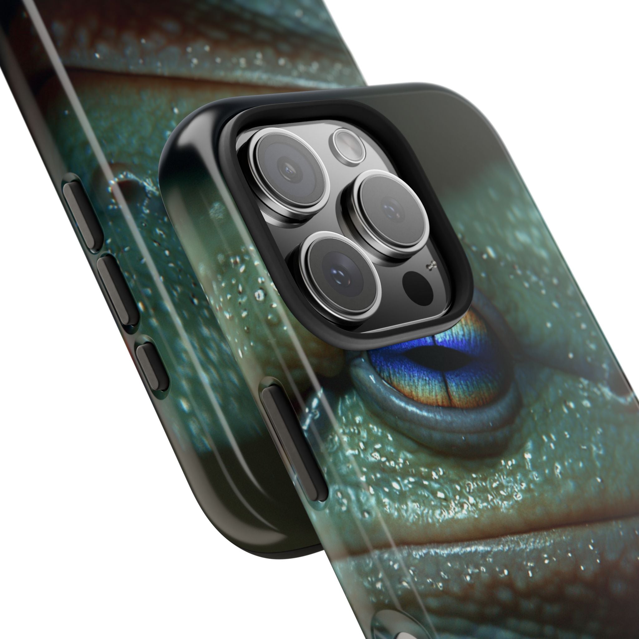 Trippy frog phone case