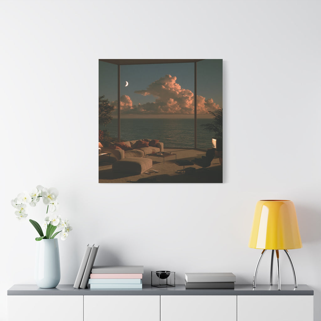 Serenity matte canvas print