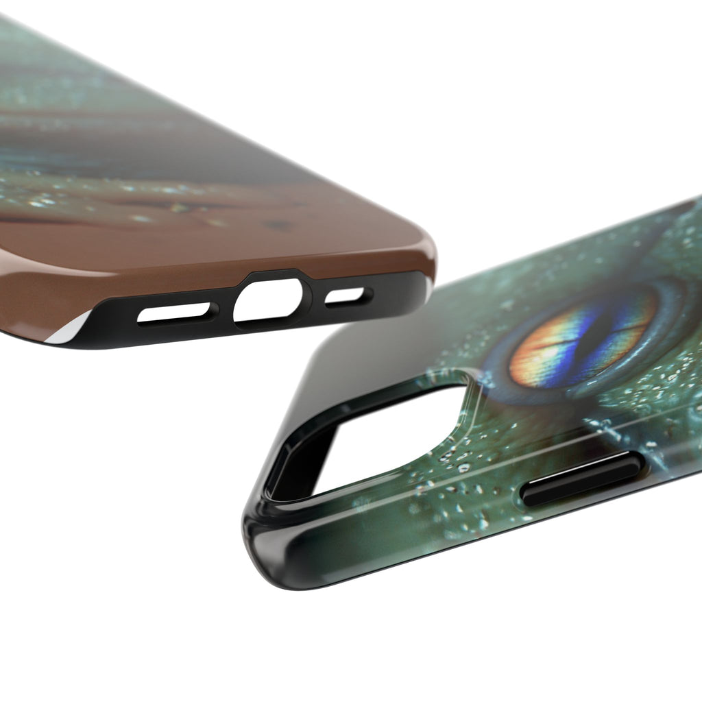 Trippy frog phone case