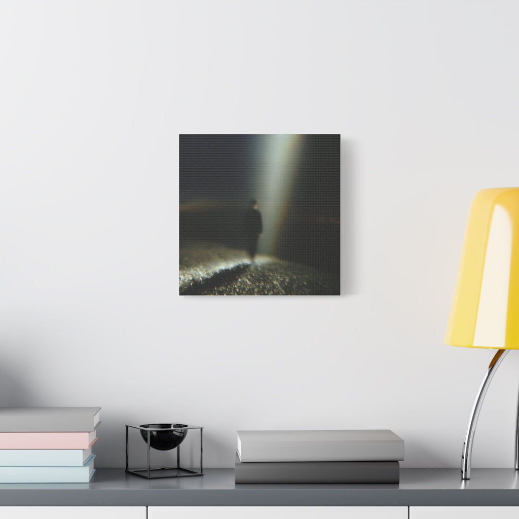 Lost matte Canvas print