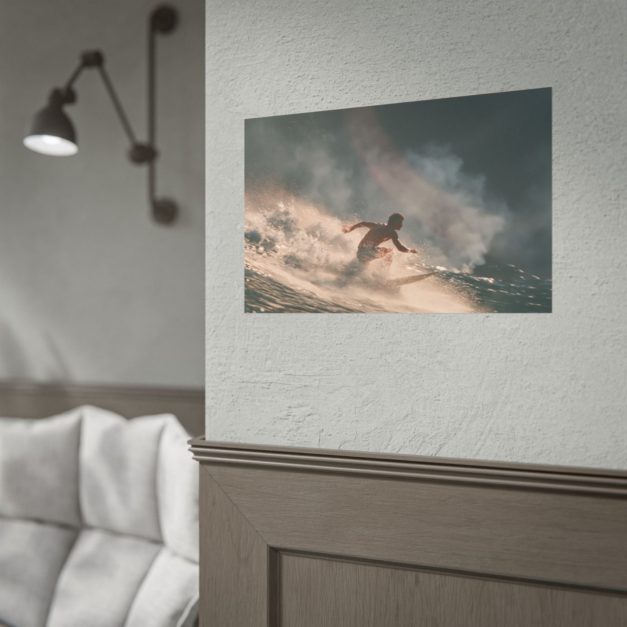 Wave catcher poster