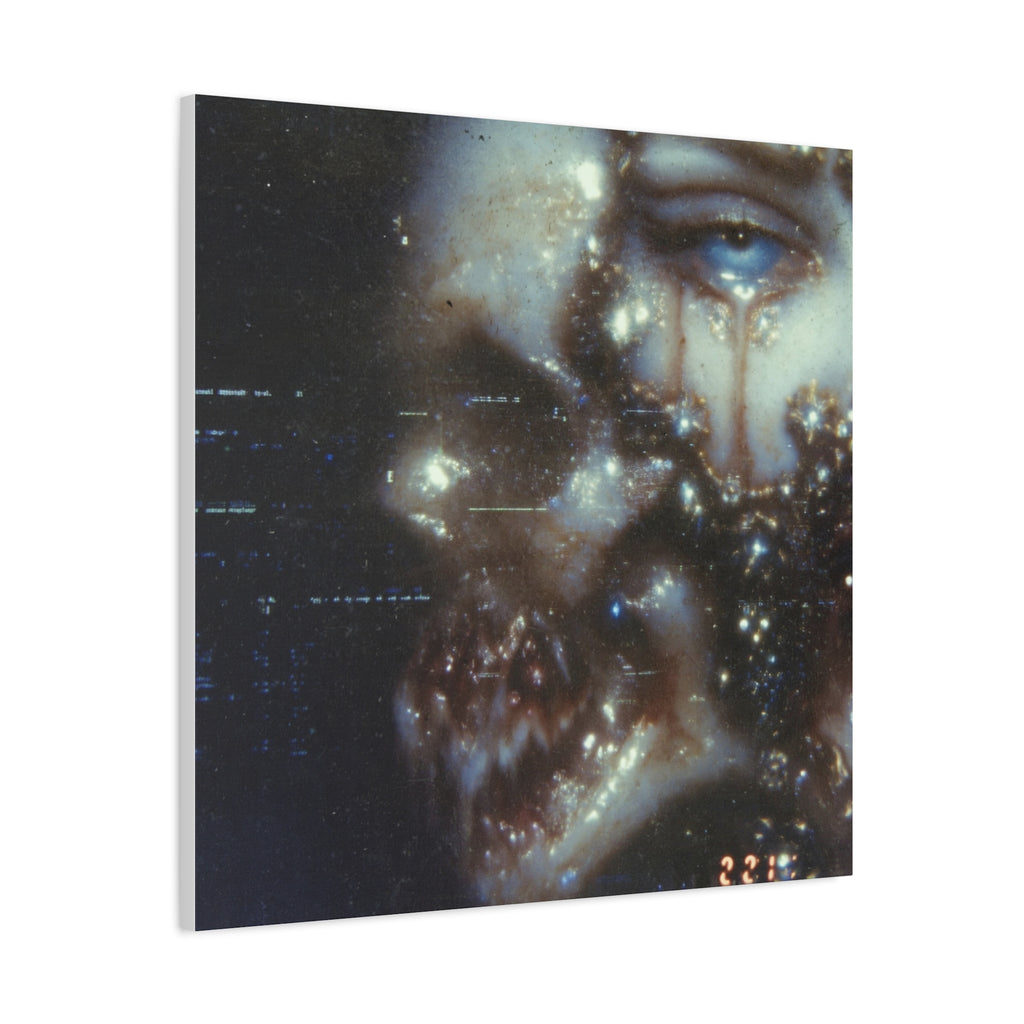 Devastation matte Canvas print