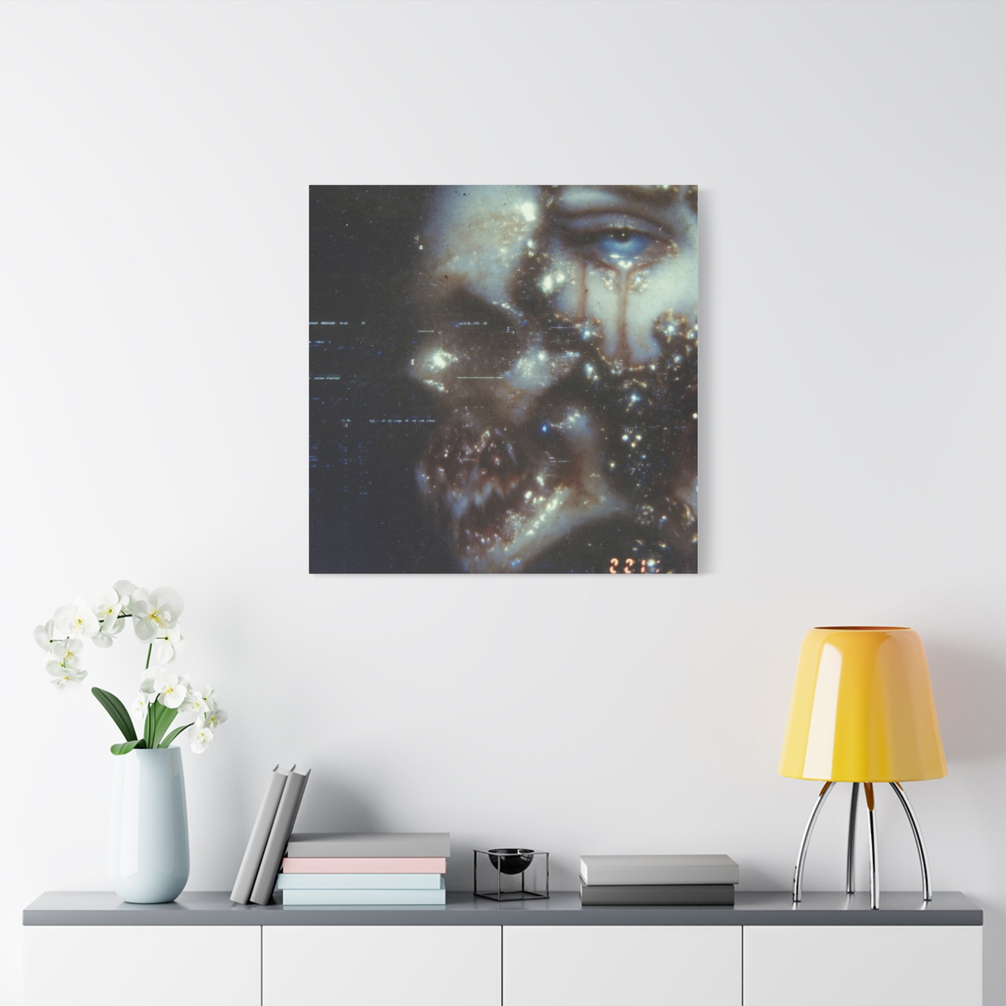 Devastation matte Canvas print