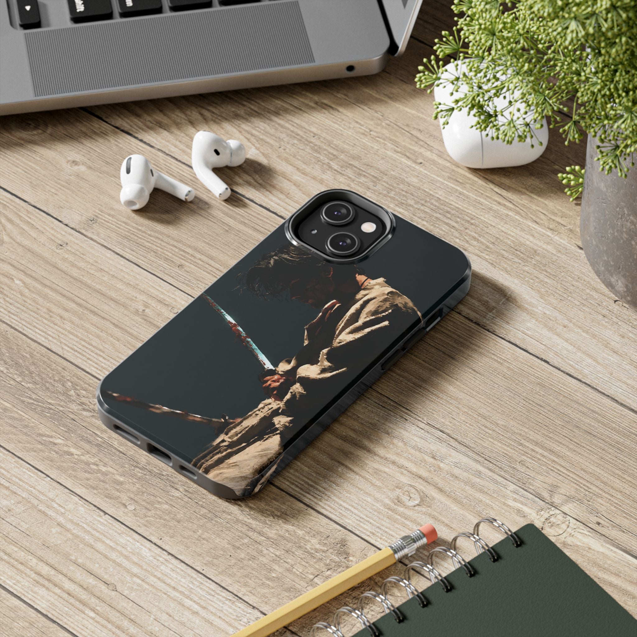 Samurai phone case