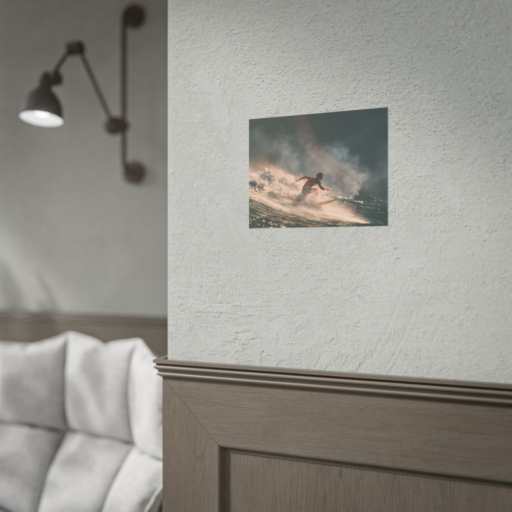 Wave catcher poster