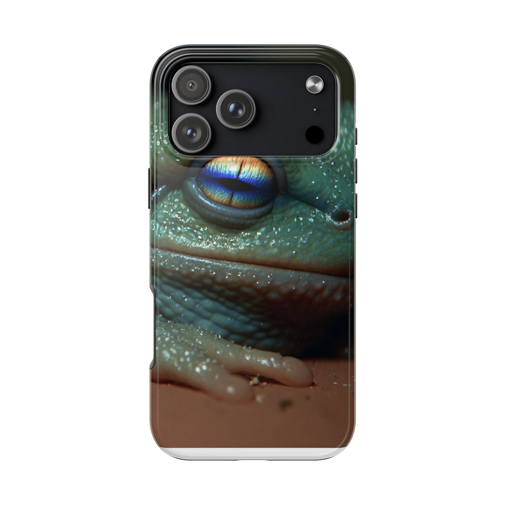 Trippy frog phone case