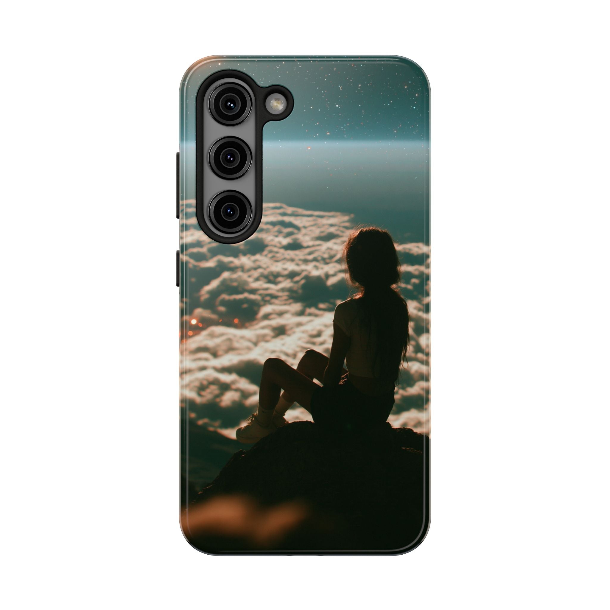 Lonely girl phone case