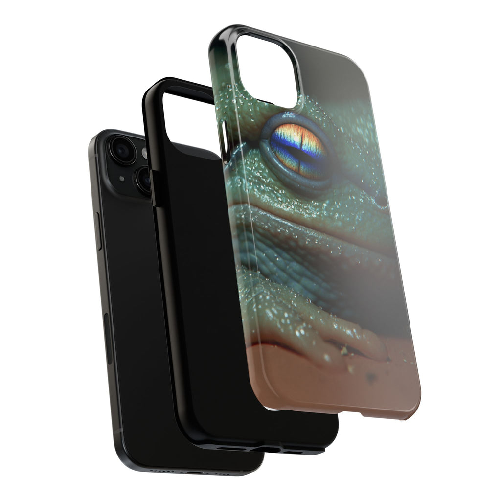 Trippy frog phone case
