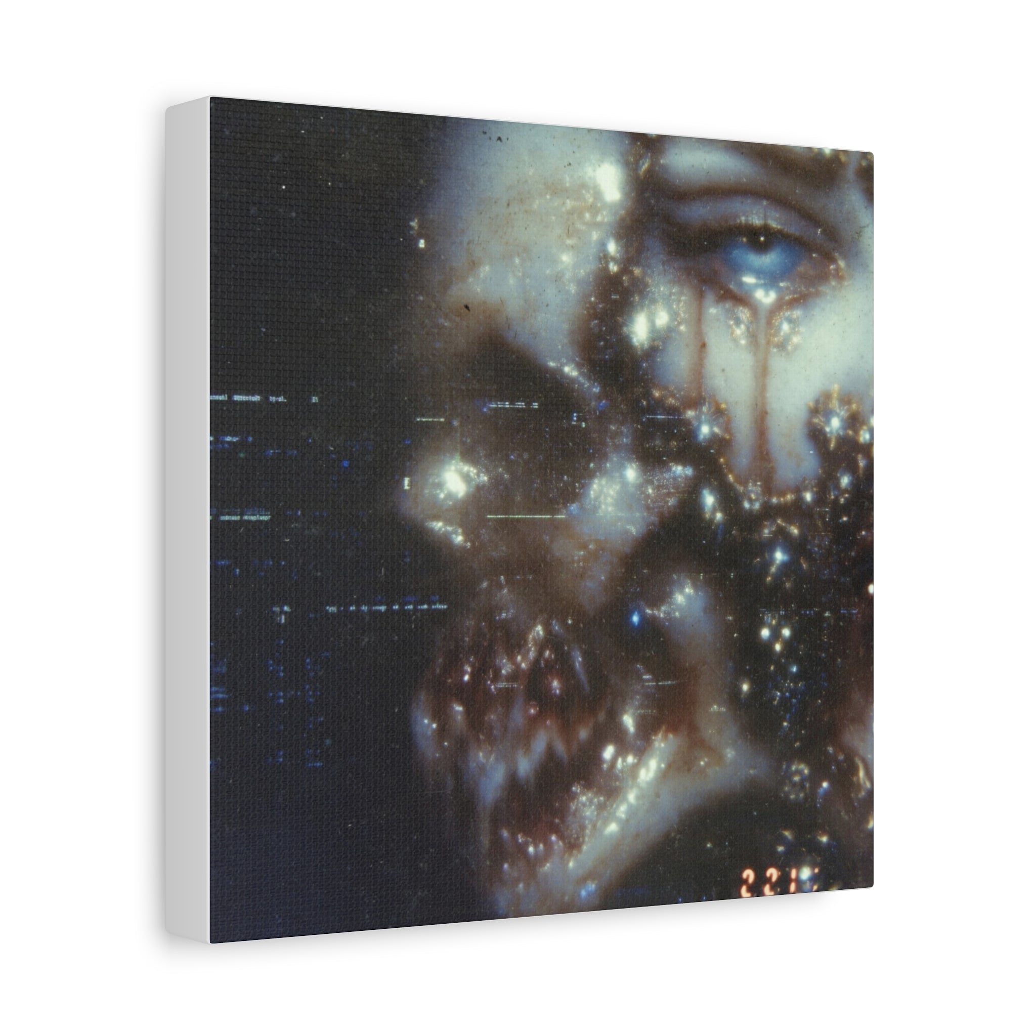 Devastation matte Canvas print